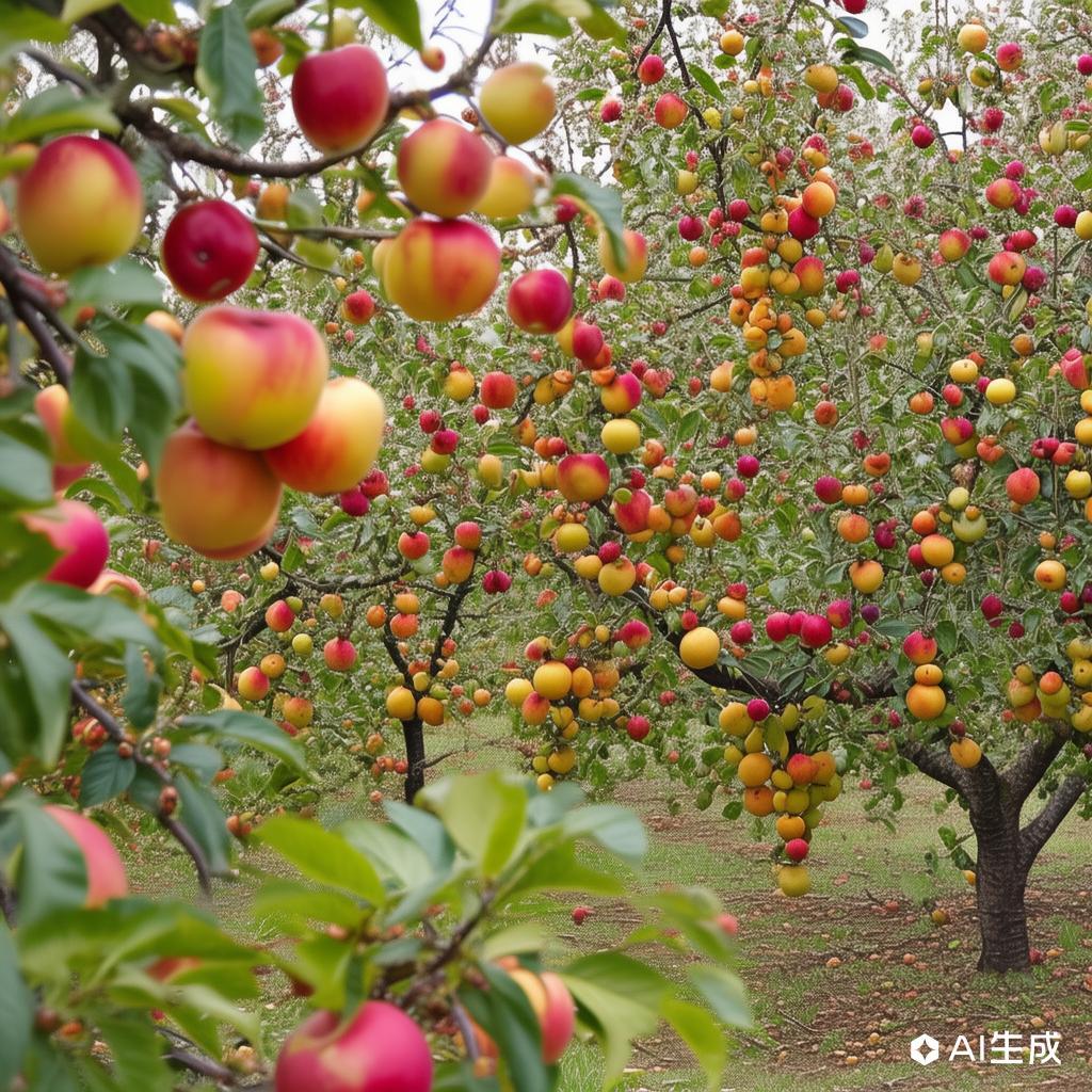 形容赞美庄园的句子：宫殿的果园是大地的芬芳，