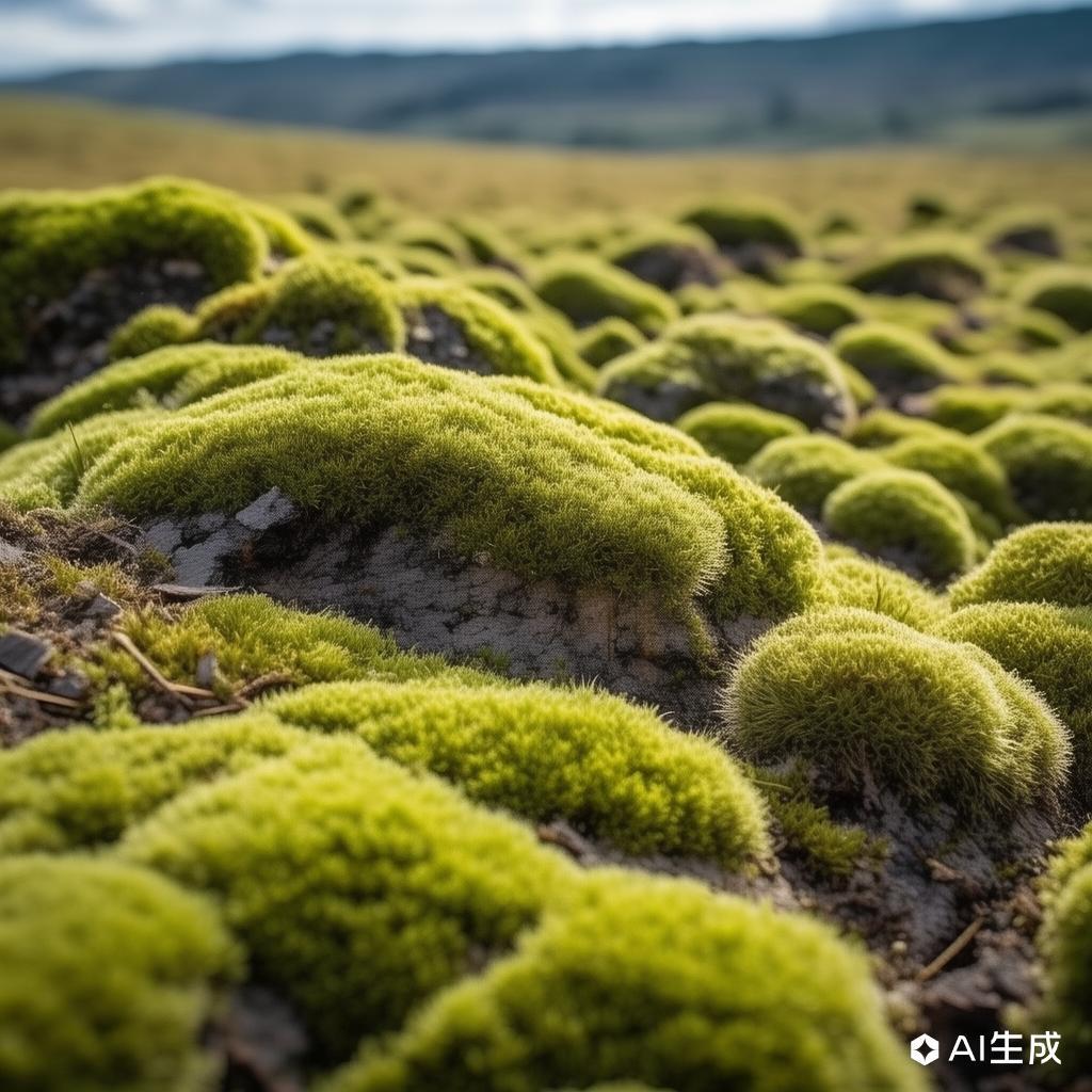 青苔和苔藓的区别图片：青苔下仍然有它们的