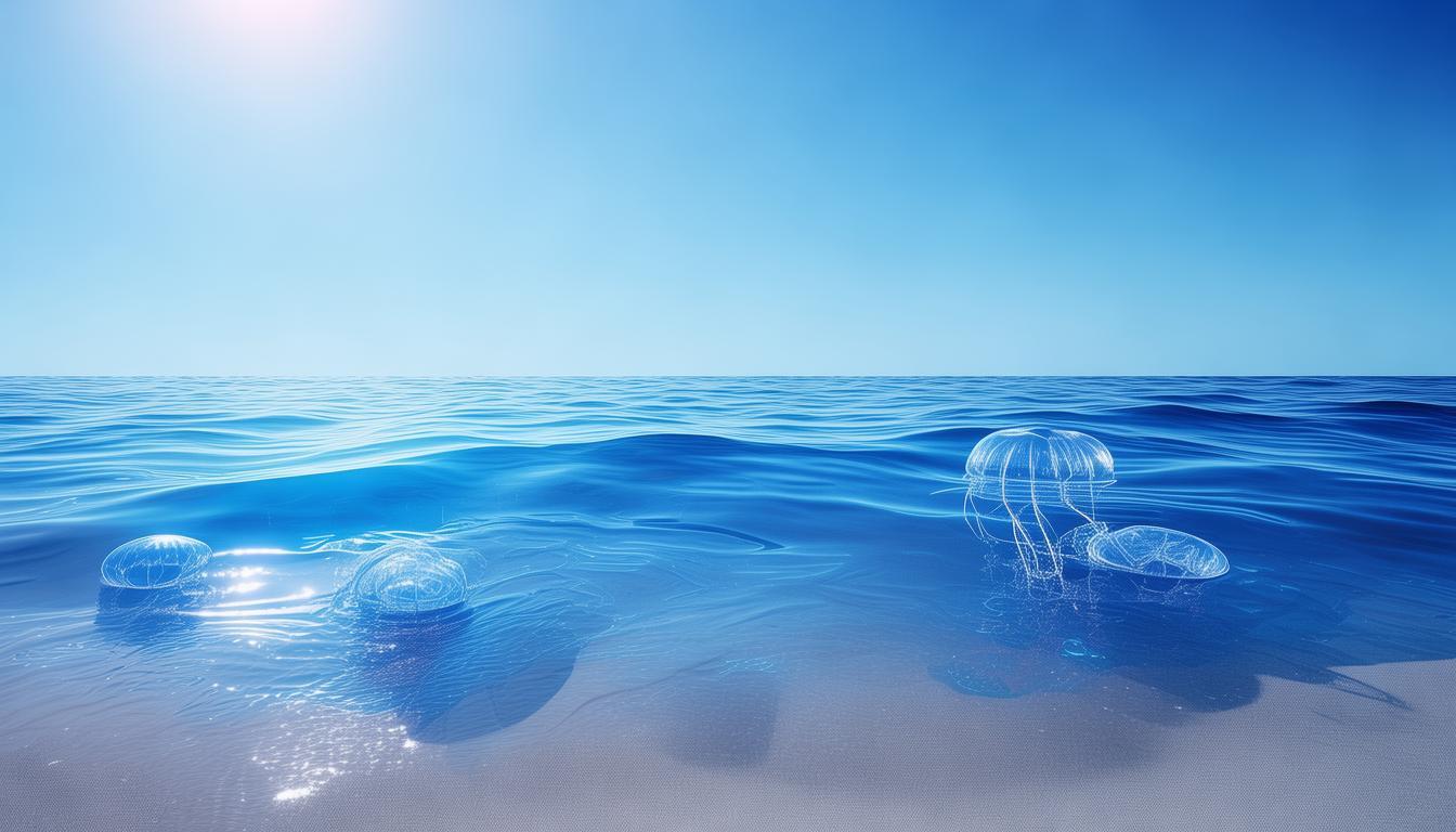 北海的水母有毒吗__北海海底世界有水母