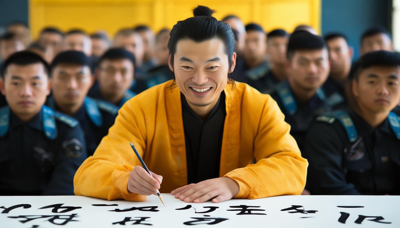 书法家担当__书法匠心精神