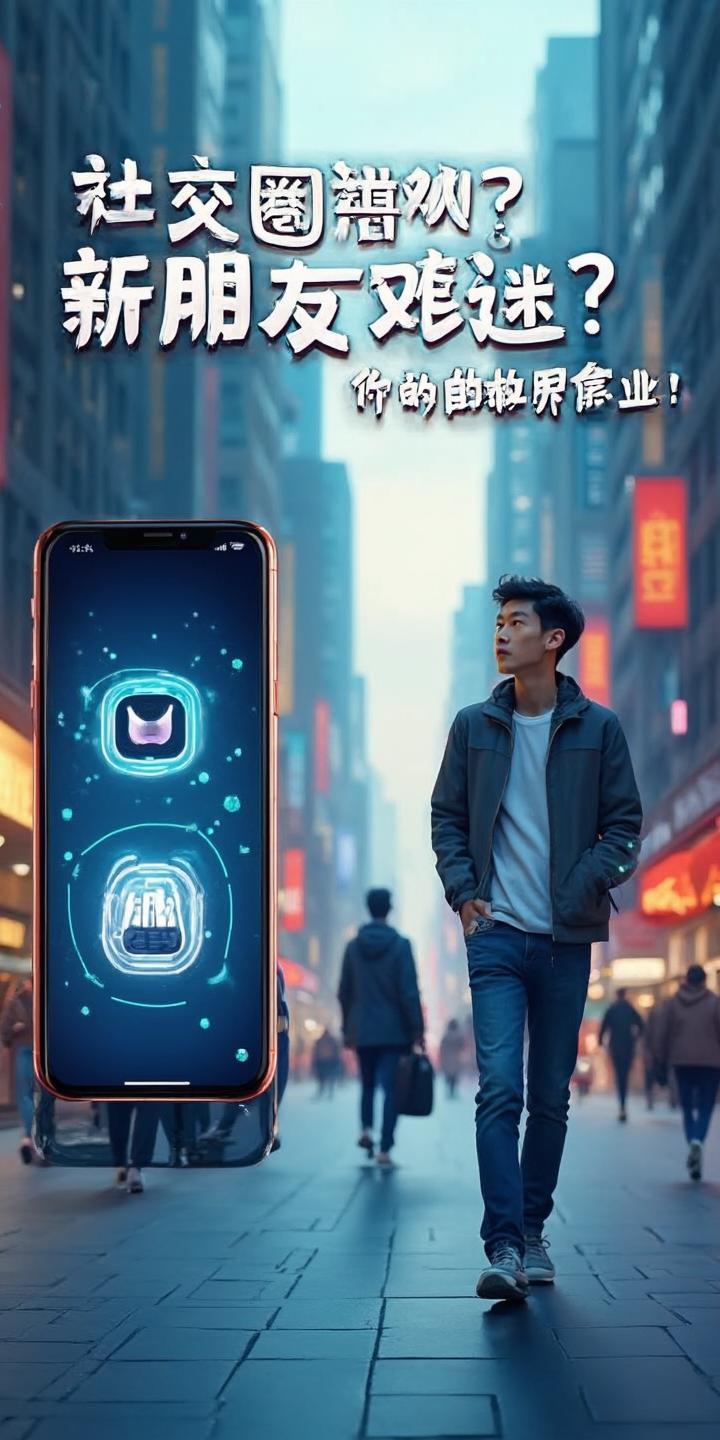 还在为社交焦虑？这款互动交友App让你轻松告别单身！