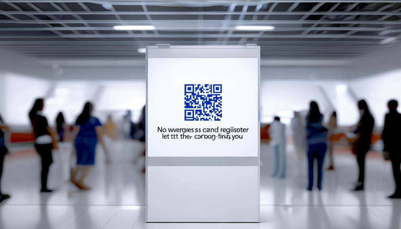 不想打电话联系？扫码登记让公司找你！平台声明请注意