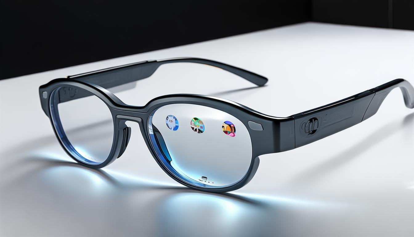 谷歌智能眼镜图片图_眼镜渲染图_