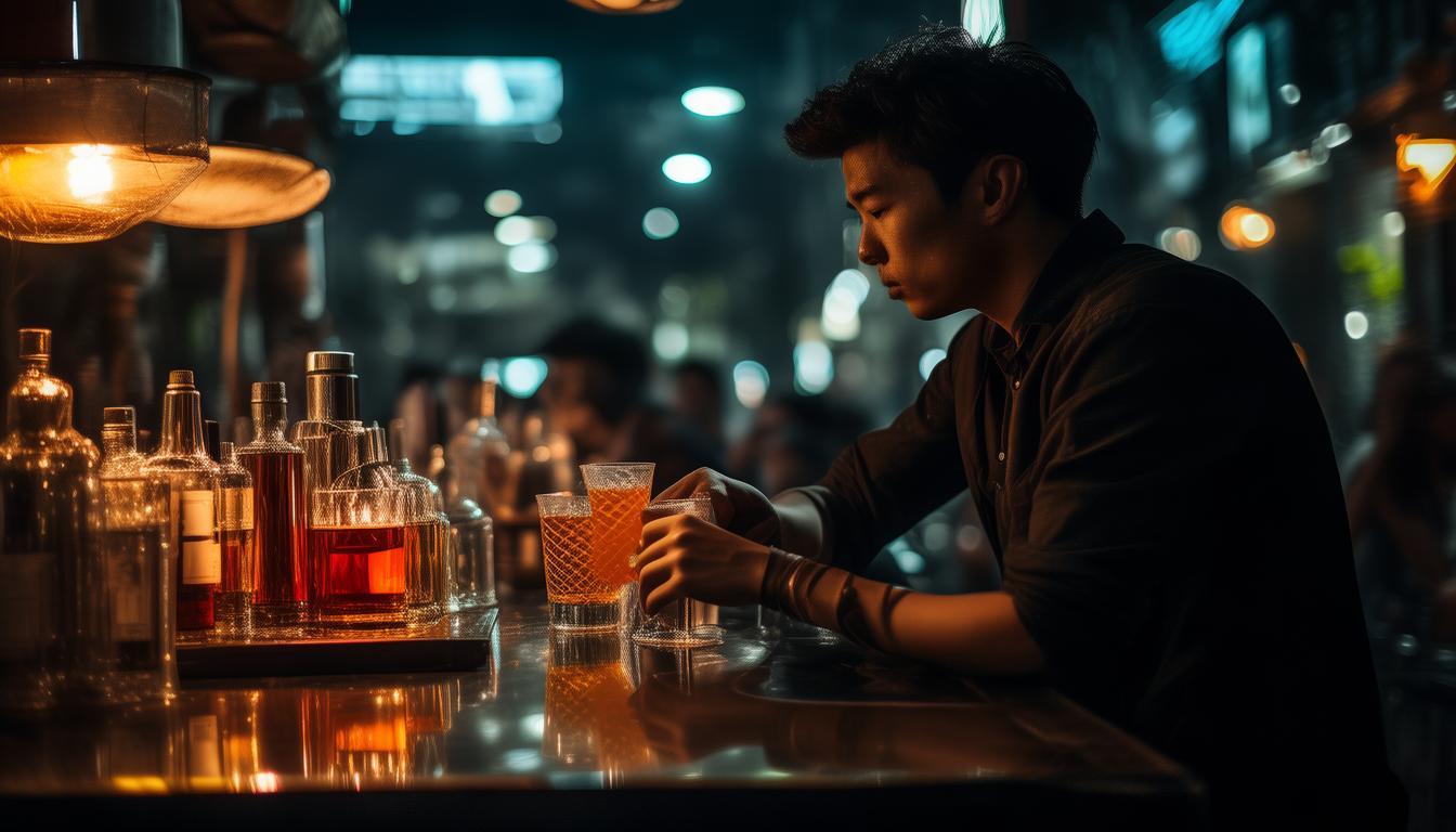 坦洲热门酒吧夜场高薪急聘服务生／调酒师／营销专员，提供住宿+提成