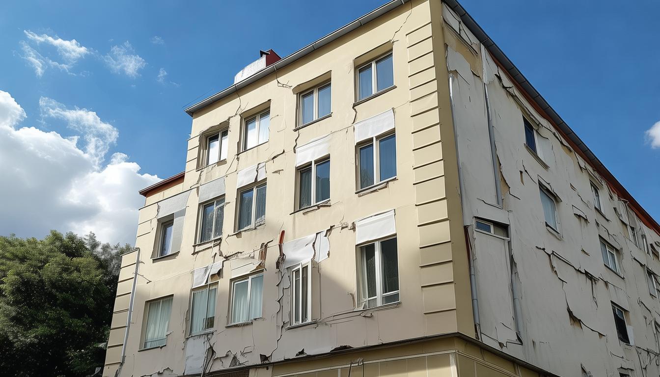 _关于小区外墙脱落的报告_小区外墙脱落找哪个部门