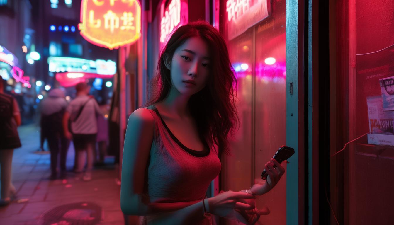 想象一下，深夜的临平街头，霓虹