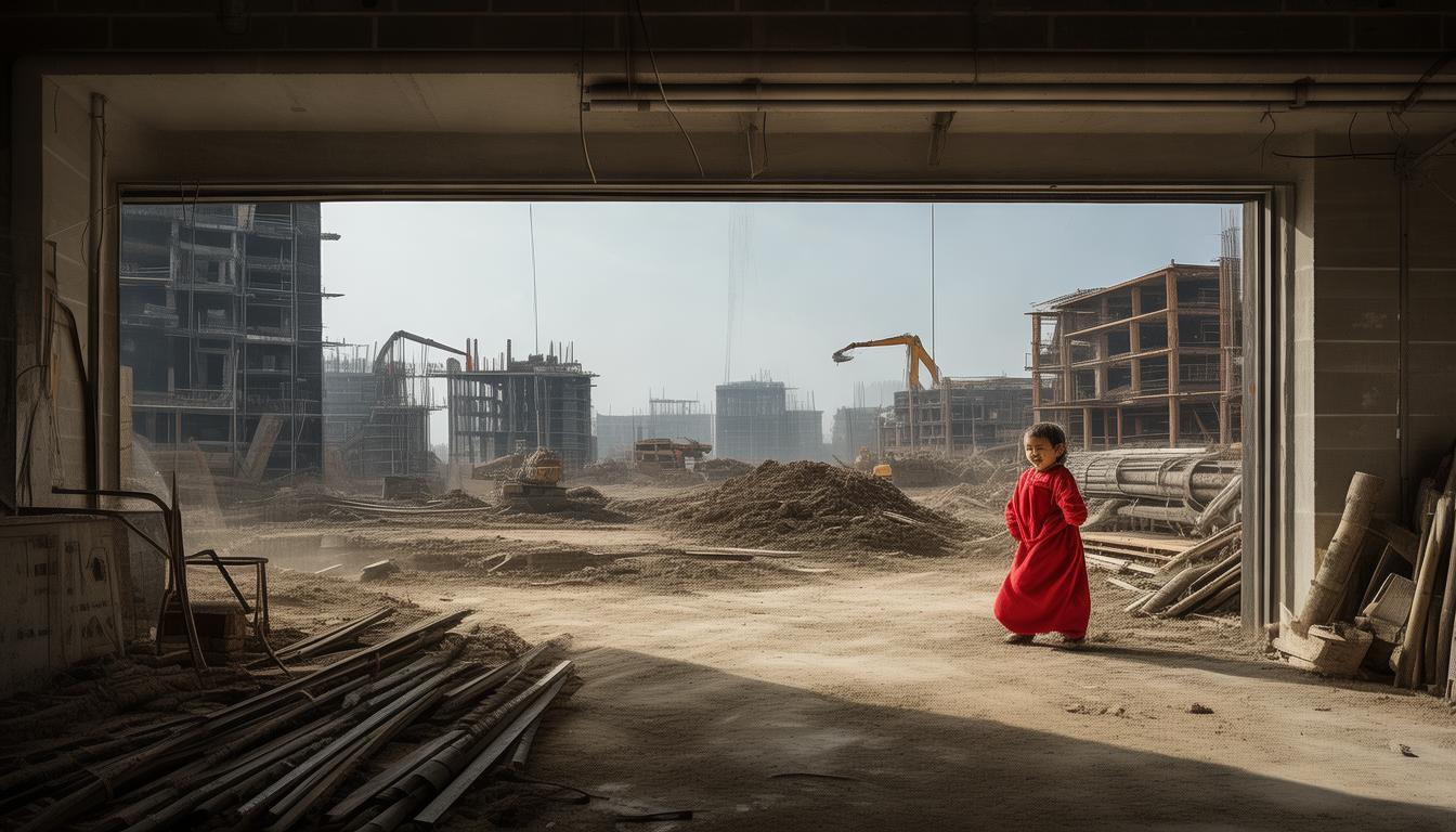 _工地摔死无儿无女无父母_小孩子在工地摔死了