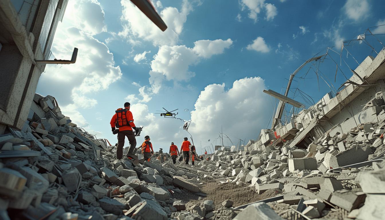 广州白云区山体滑坡救援持续 36 小时 仍有 4 人失联