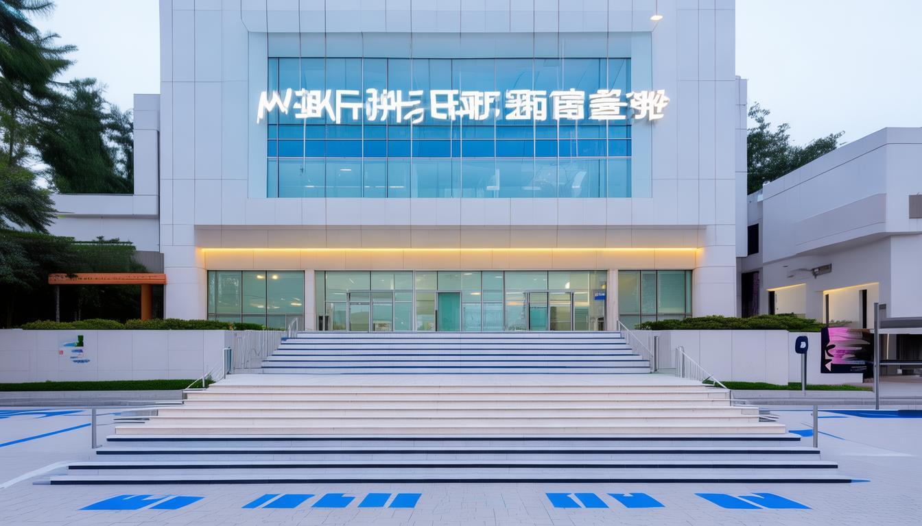 李明奔波于医院过道，湖北之声方华导医照片